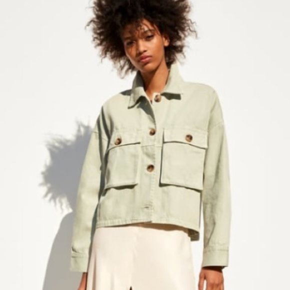 Zara | Jackets \u0026 Coats | Zara Mint 